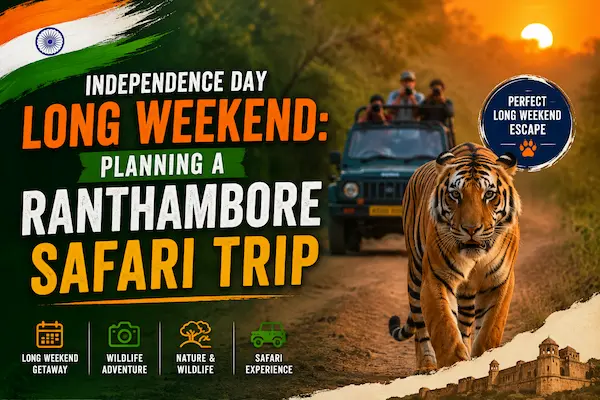 Independence Day Long Weekend: Planning a Ranthambore Safari Trip