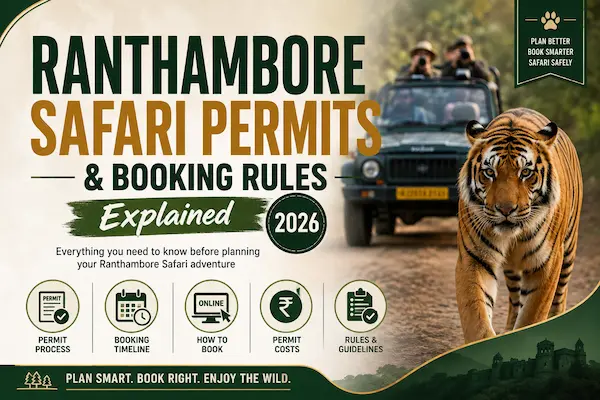 Ranthambore Safari Permits & Booking Rules Explained (2026)