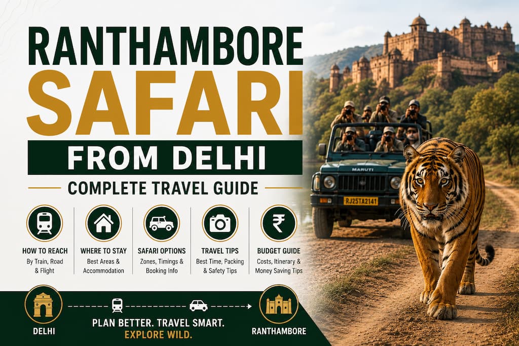 Ranthambore Safari from Delhi: Complete Travel Guide