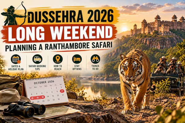 Dussehra 2026 Long Weekend: Planning a Ranthambore Safari